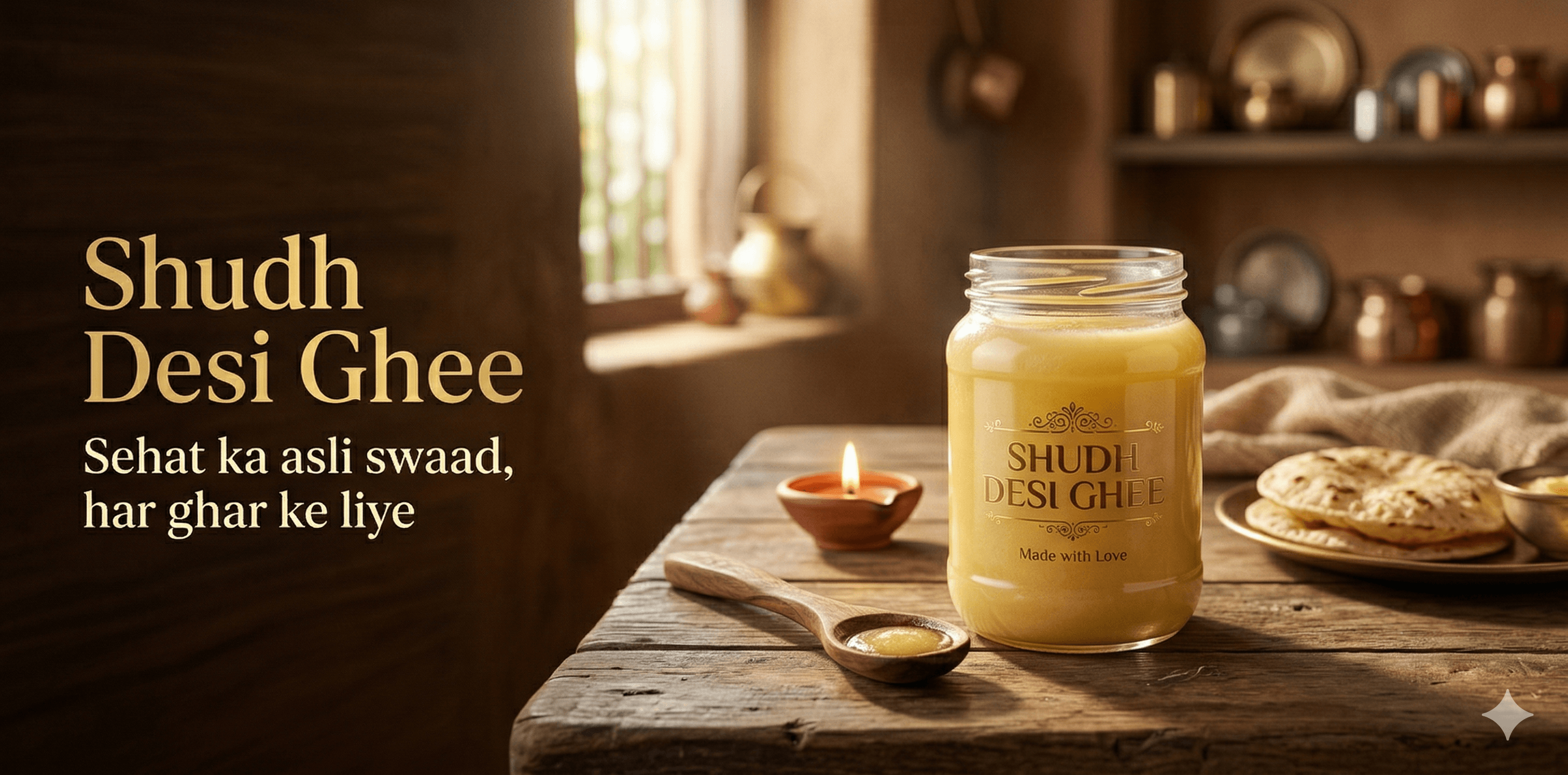 Pure A2 Cow Ghee - Banner 1