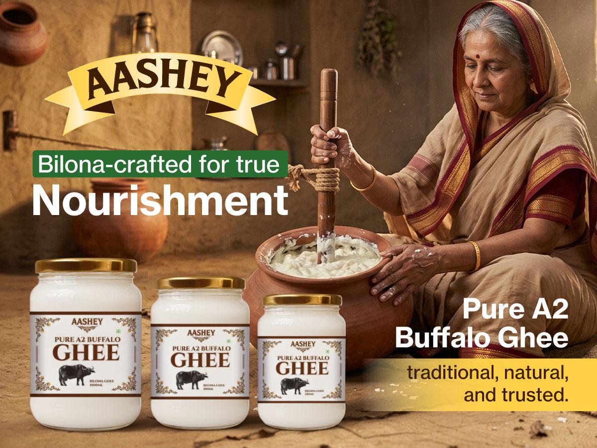 Pure A2 Cow Ghee - Banner 1